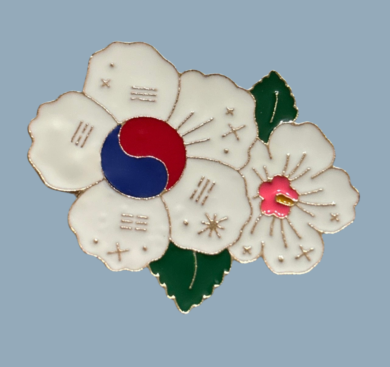 Korean flag pins