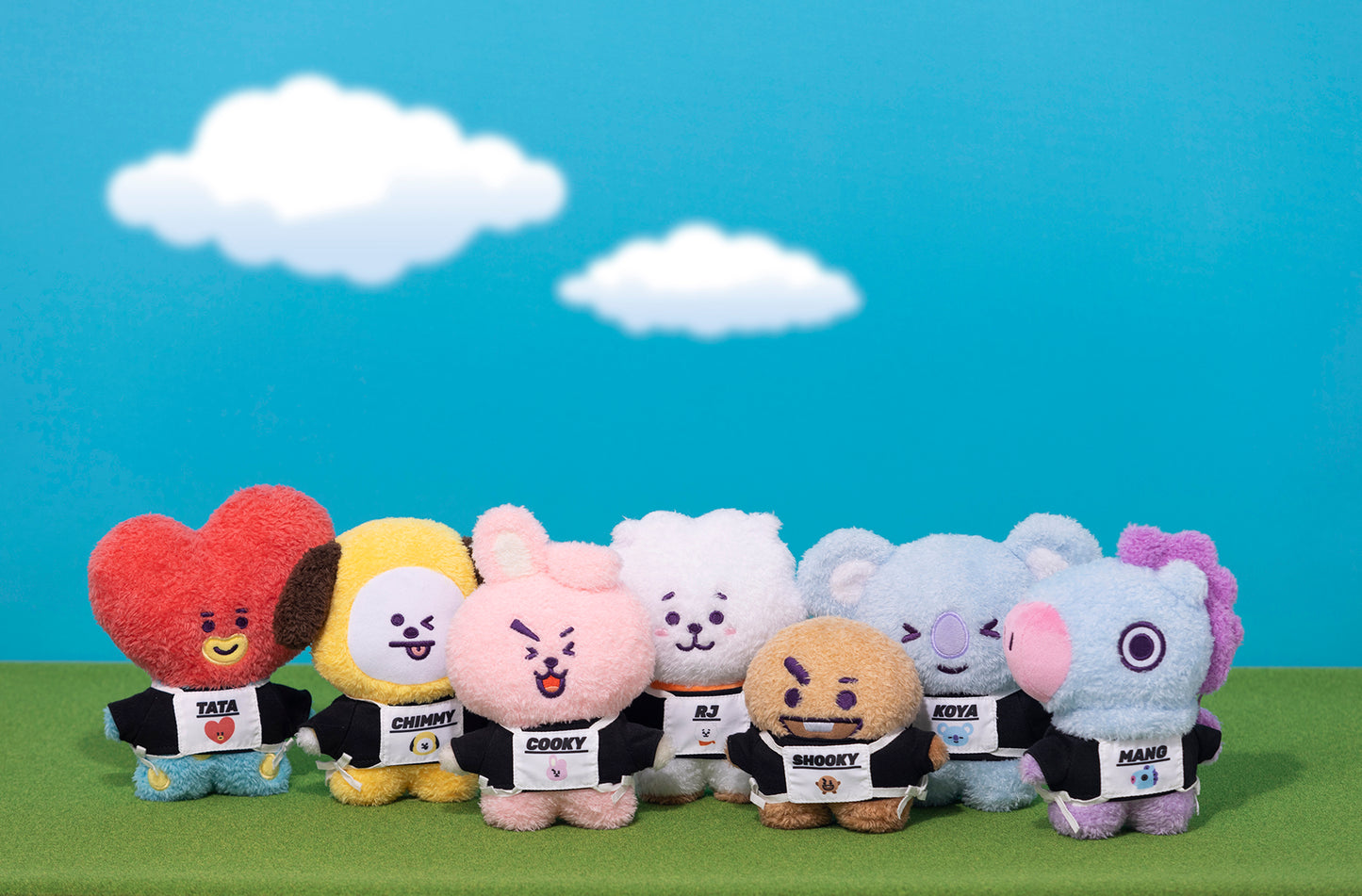BT21 Japan Costume Plush small Gymnastics Clothes