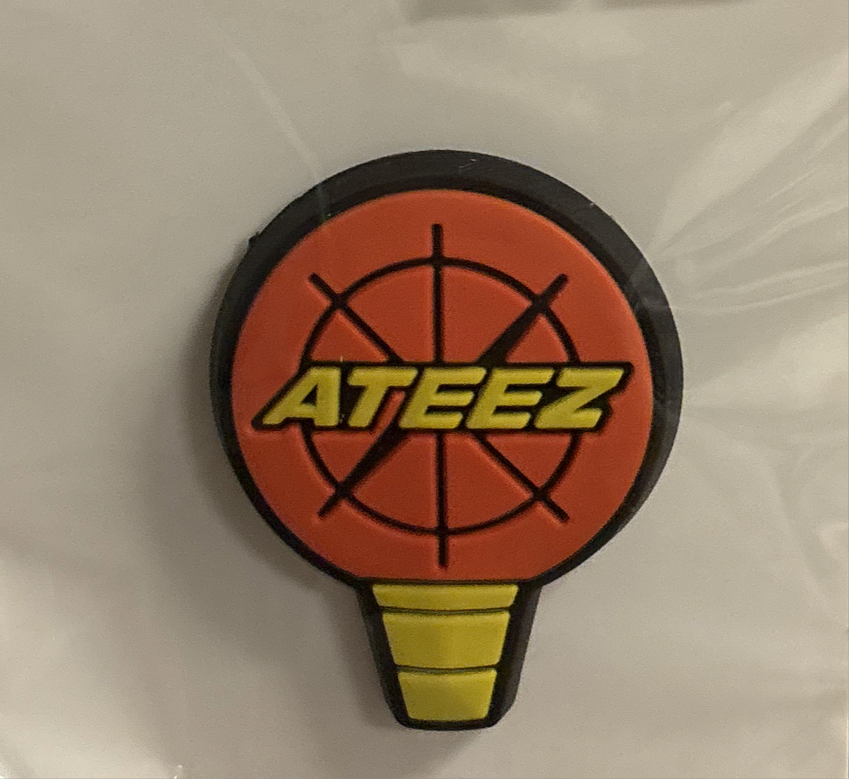 Ateez silicon badge pin