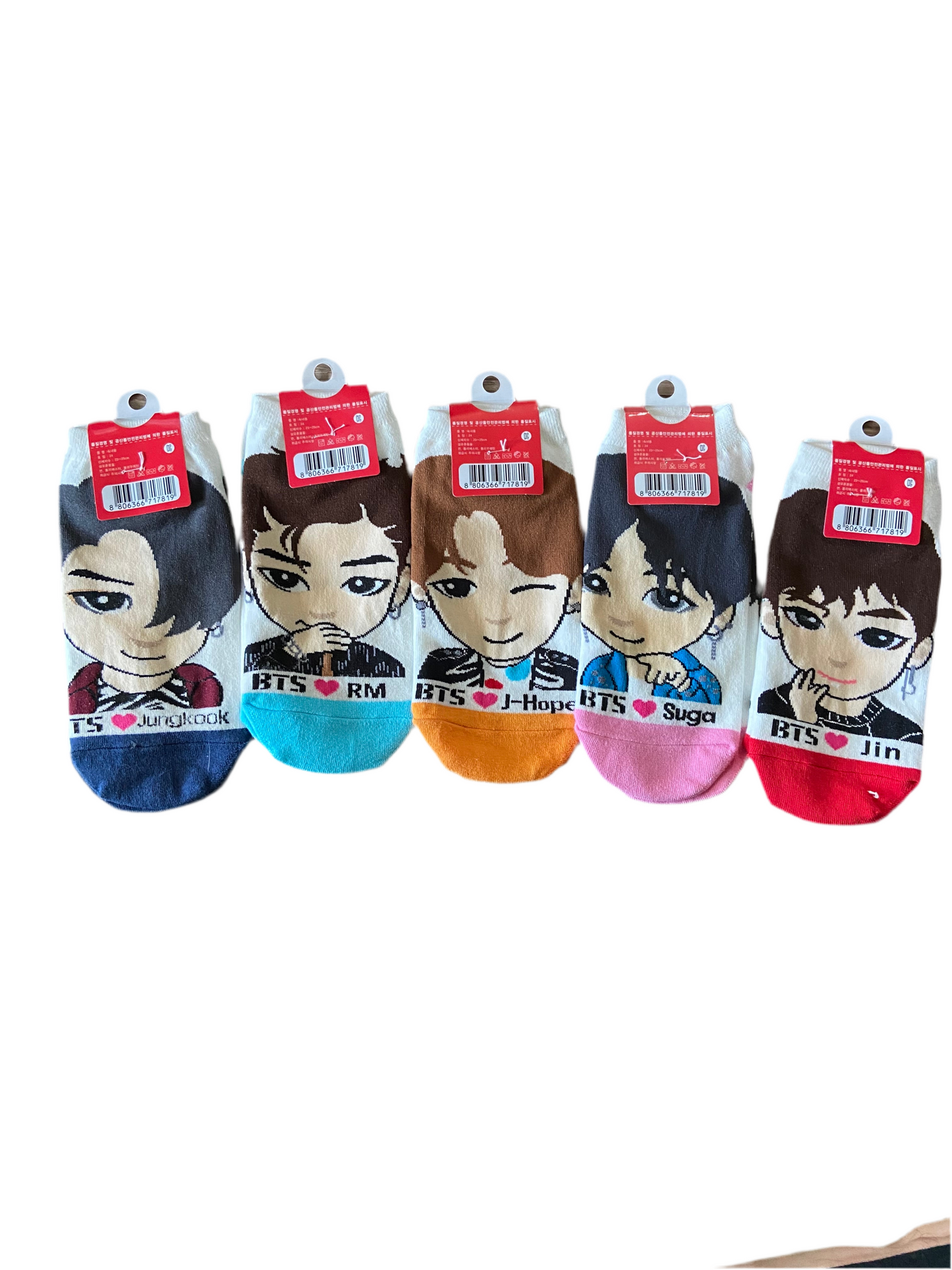 Kpop group inspired socks