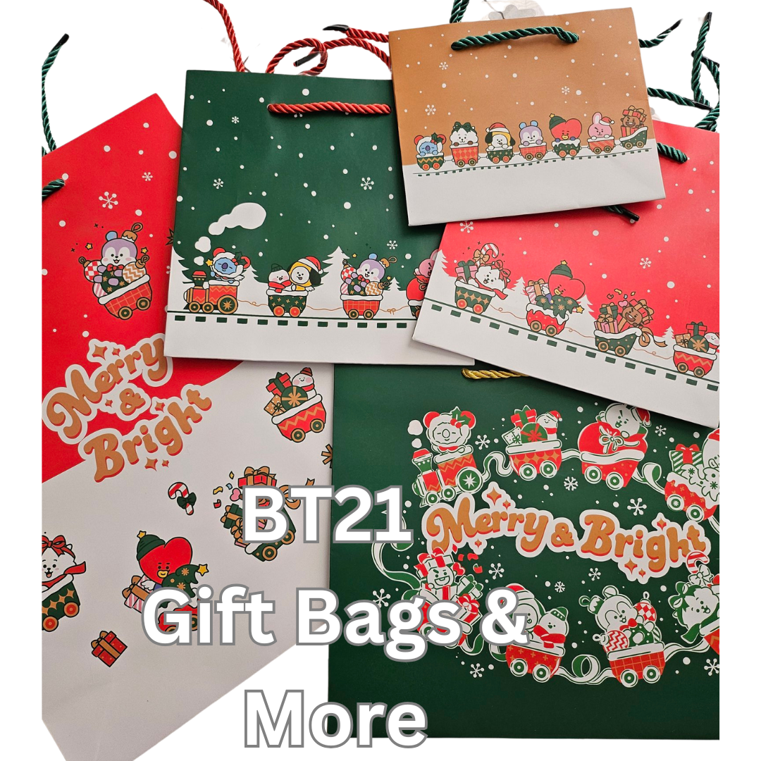 BT21 Holiday Gift Wrap Supplies