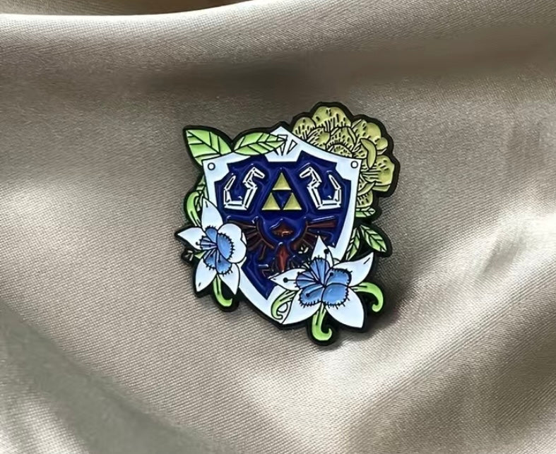 Zelda shield pin