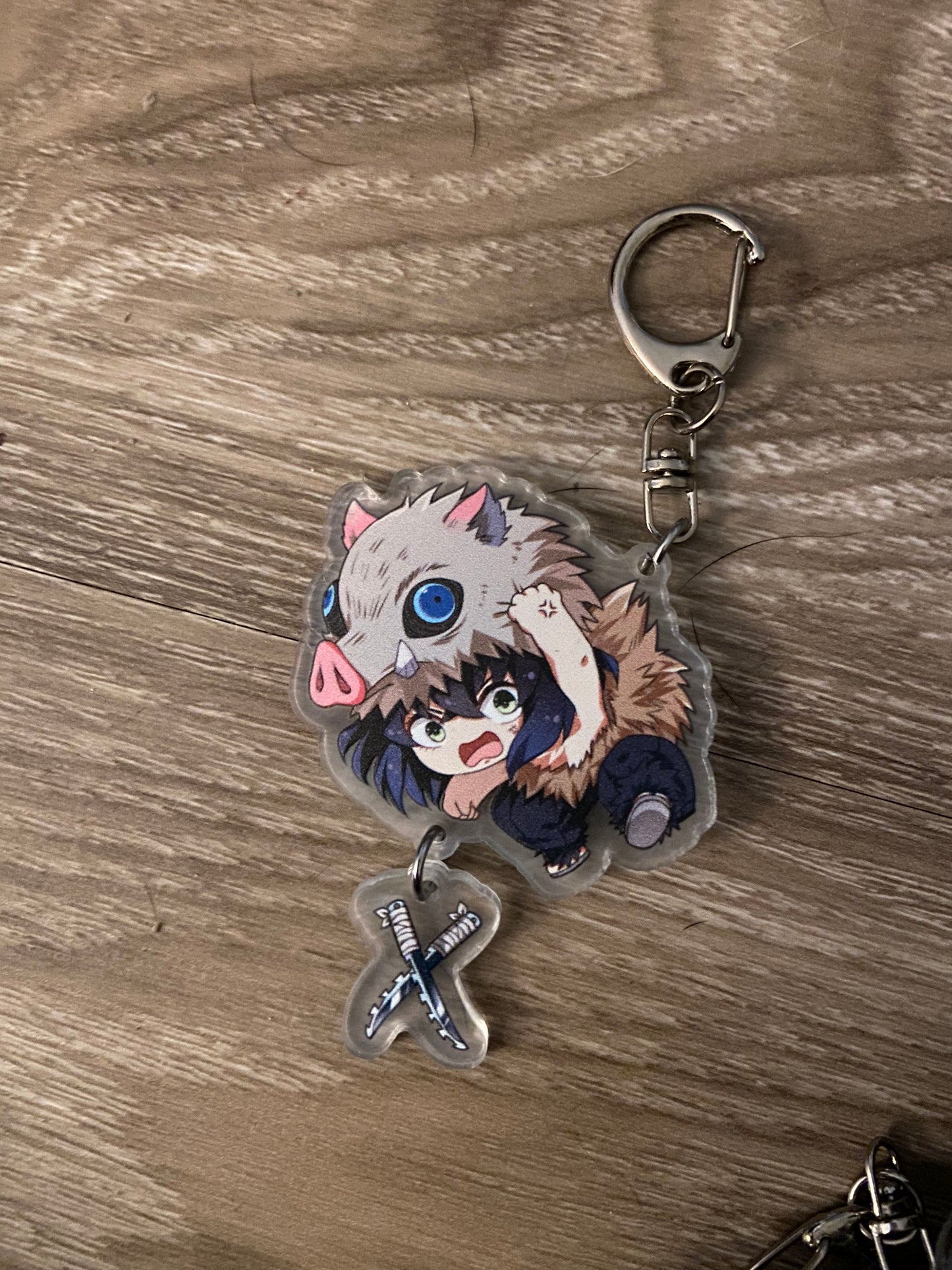 Anime acrylic keychains