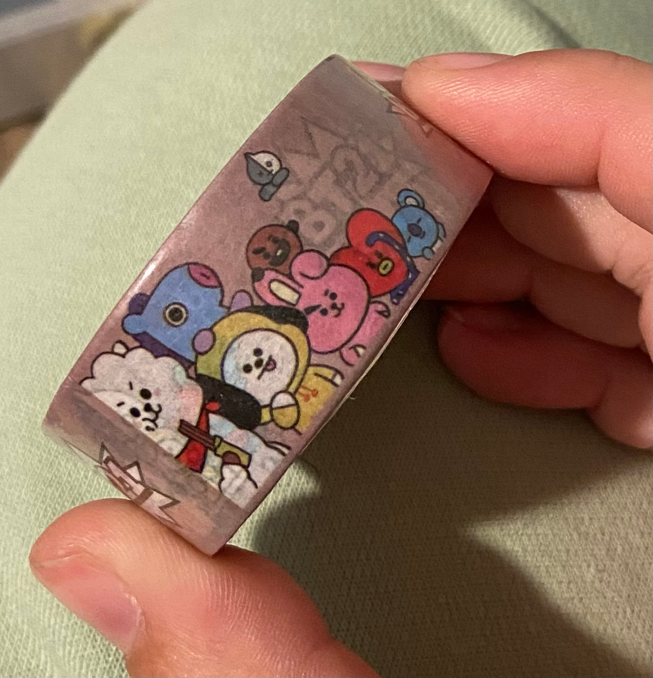 Bt21 inspired washi tape