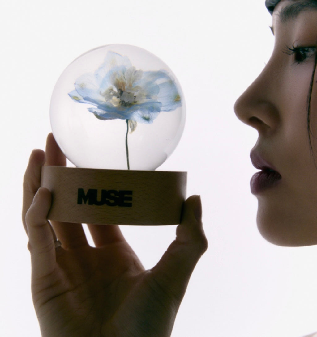 Jimin’s Muse Paper weight flower.