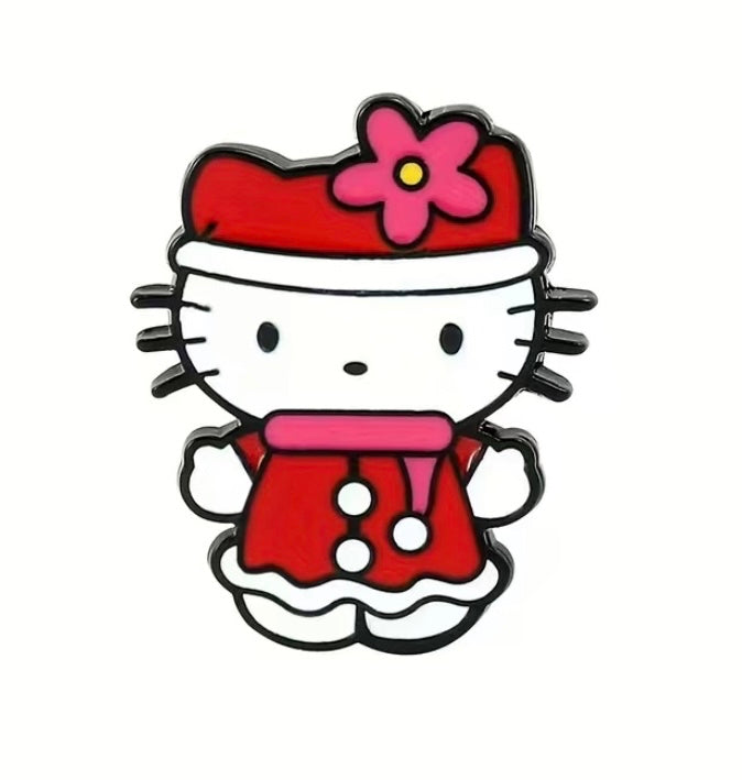 Sanrio inspired holiday pins