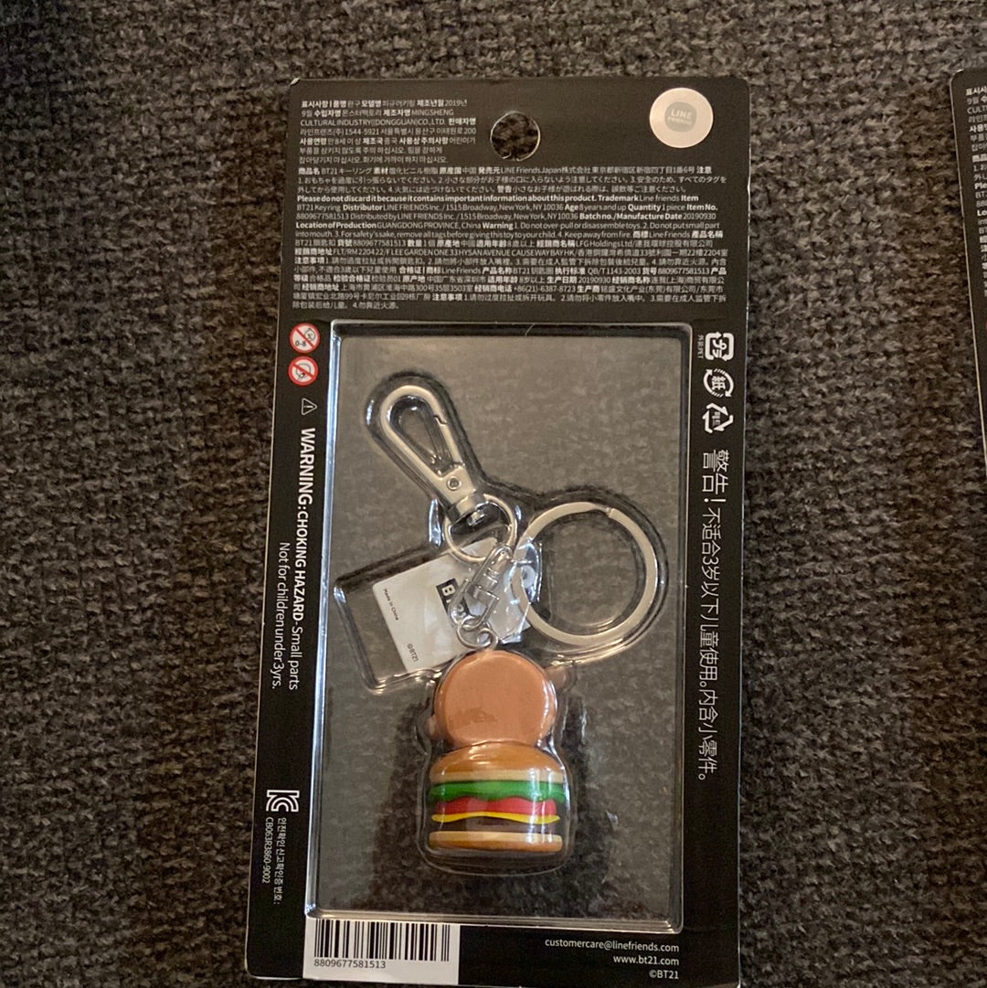 BT21 keychain keyring