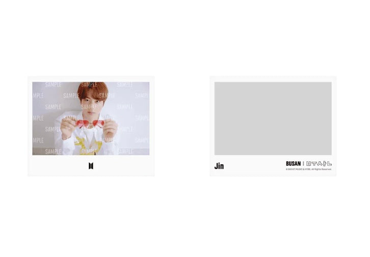 BTS Busan Yet to Come Instant Photo set