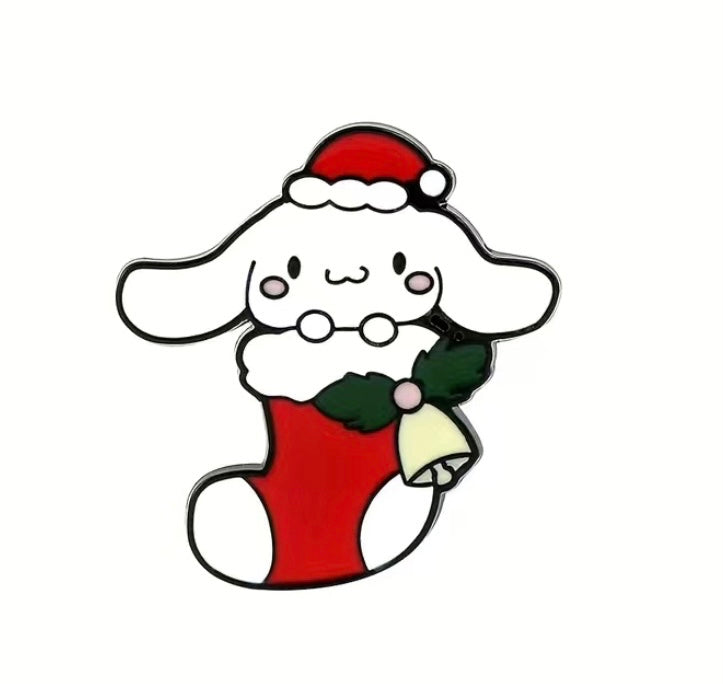 Sanrio inspired holiday pins