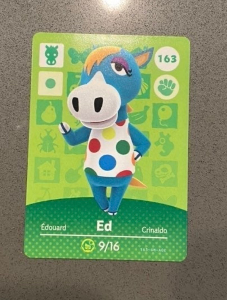 Nintendo and Sanrio Animal Crossing Amiibo cards (individual)