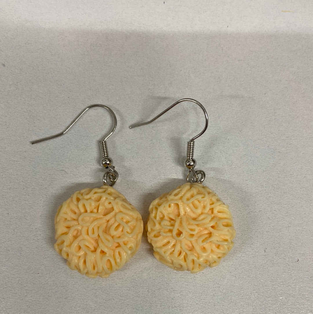 Ramen themed earrings