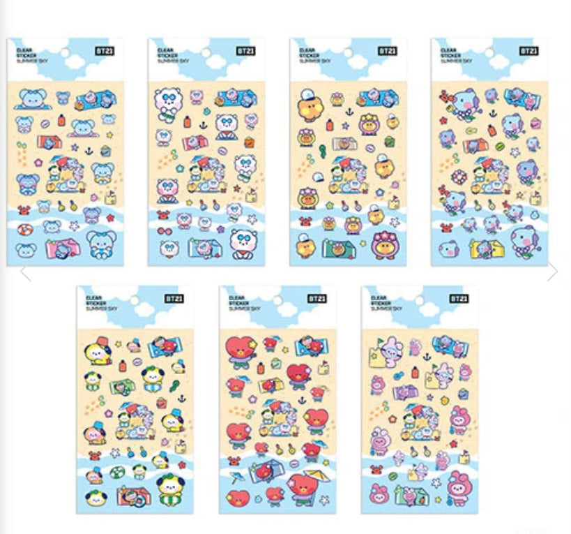 BT21 stickers