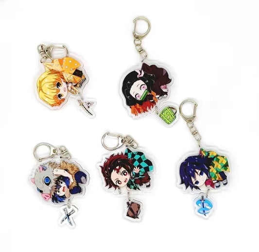 Anime acrylic keychains