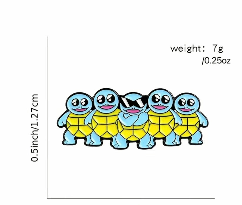 Squirtle pin