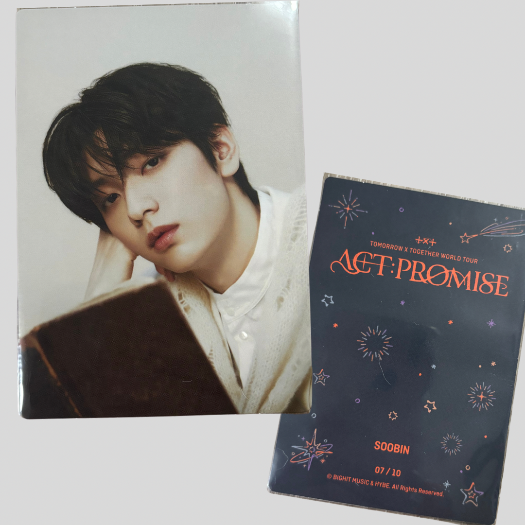 Tomorrow by Together (TXT) Act:Promise Tour merch Photo cards