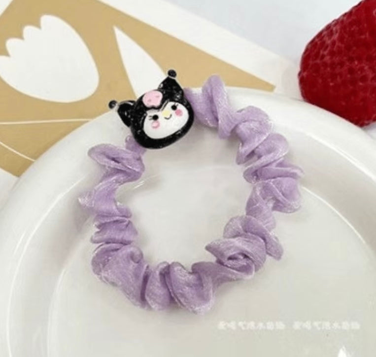 Sanrio inspired hair scrunchies