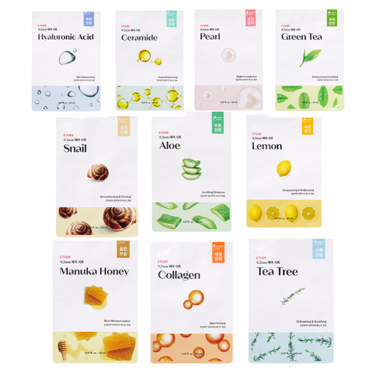 Etude House Korean face sheet masks