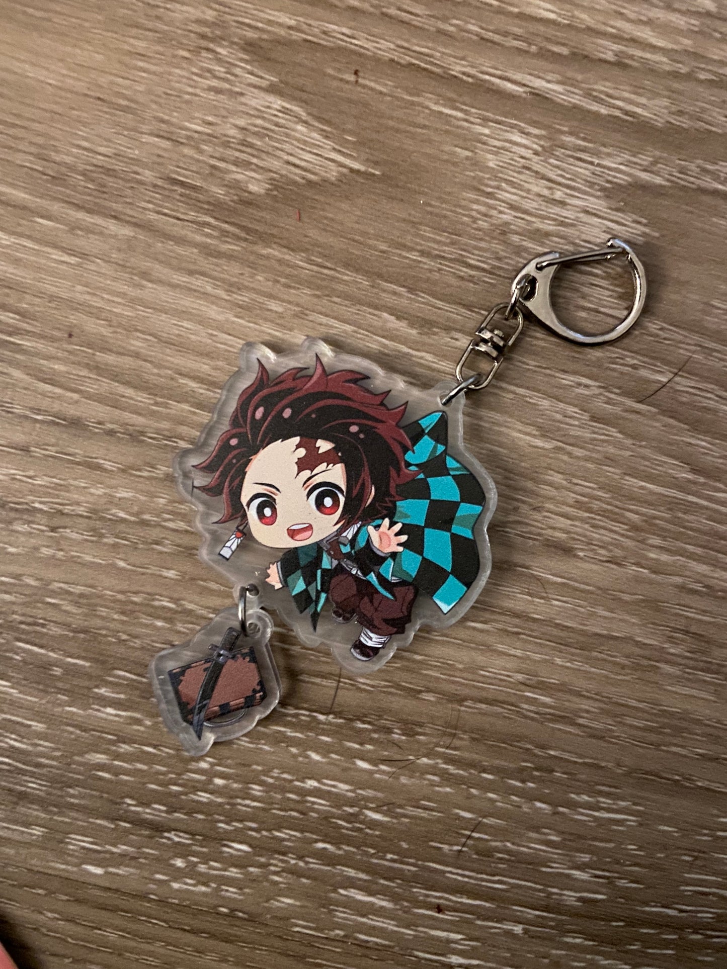 Anime acrylic keychains