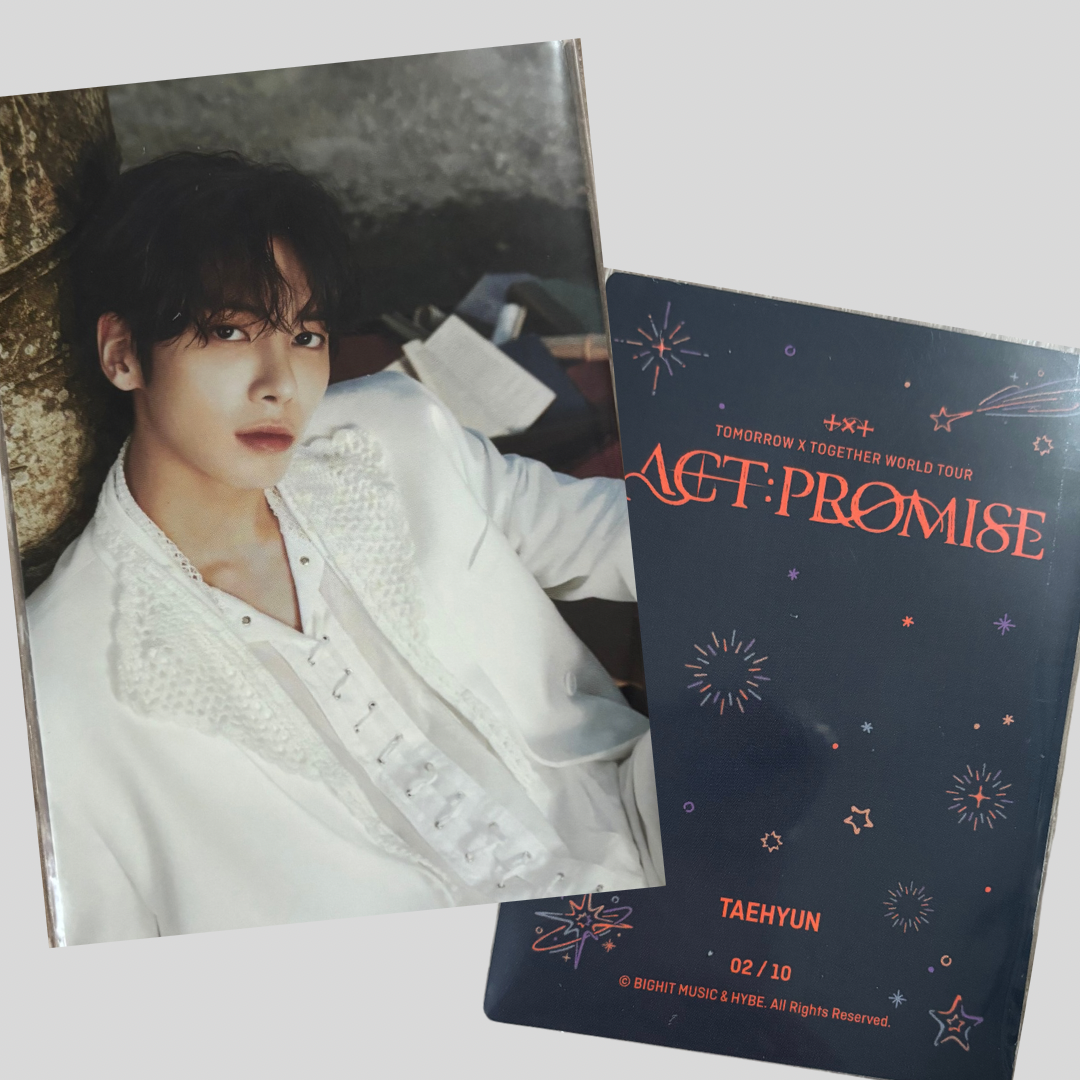 Tomorrow by Together (TXT) Act:Promise Tour merch Photo cards