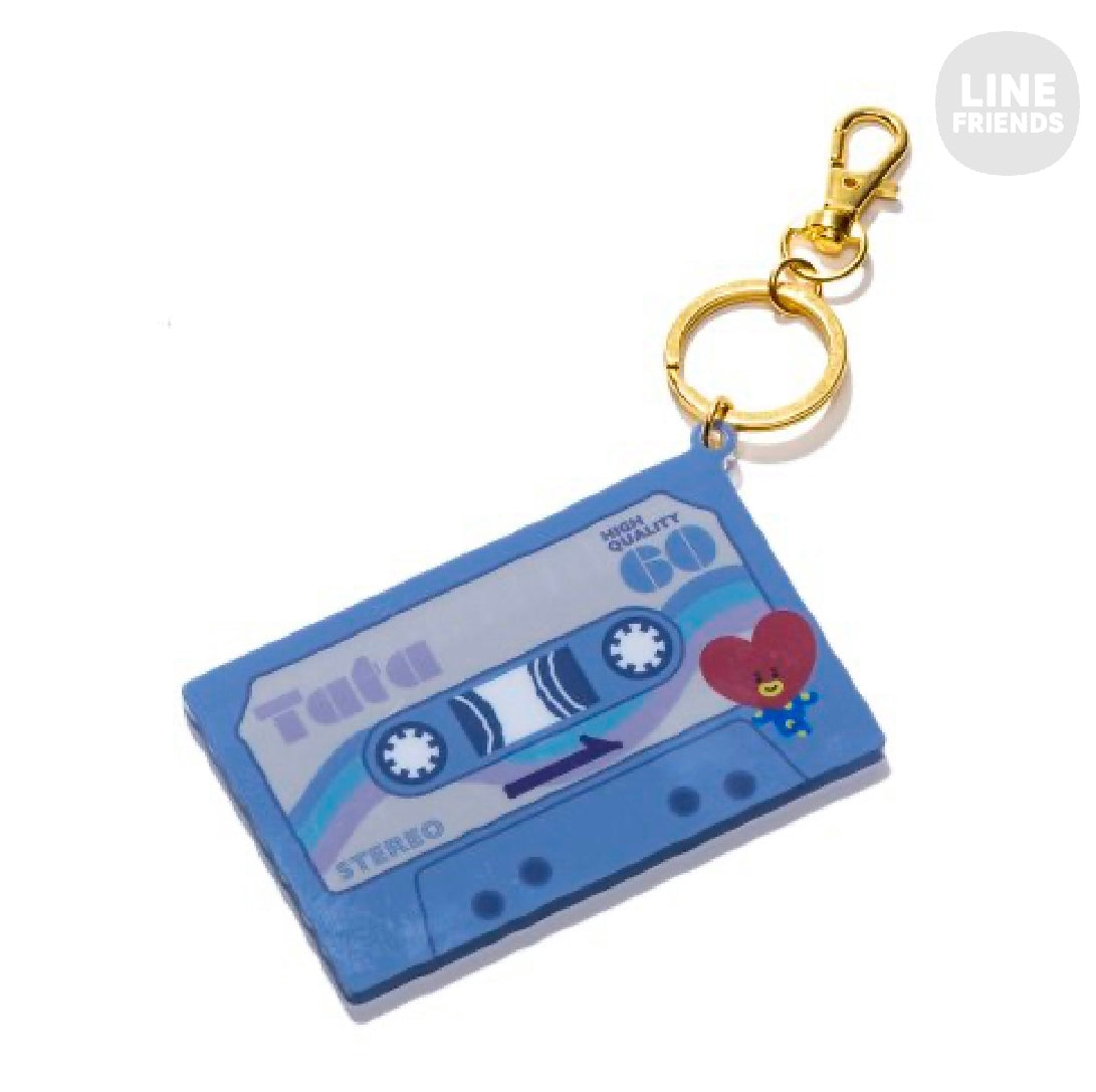 BT21 Cassette Keychain