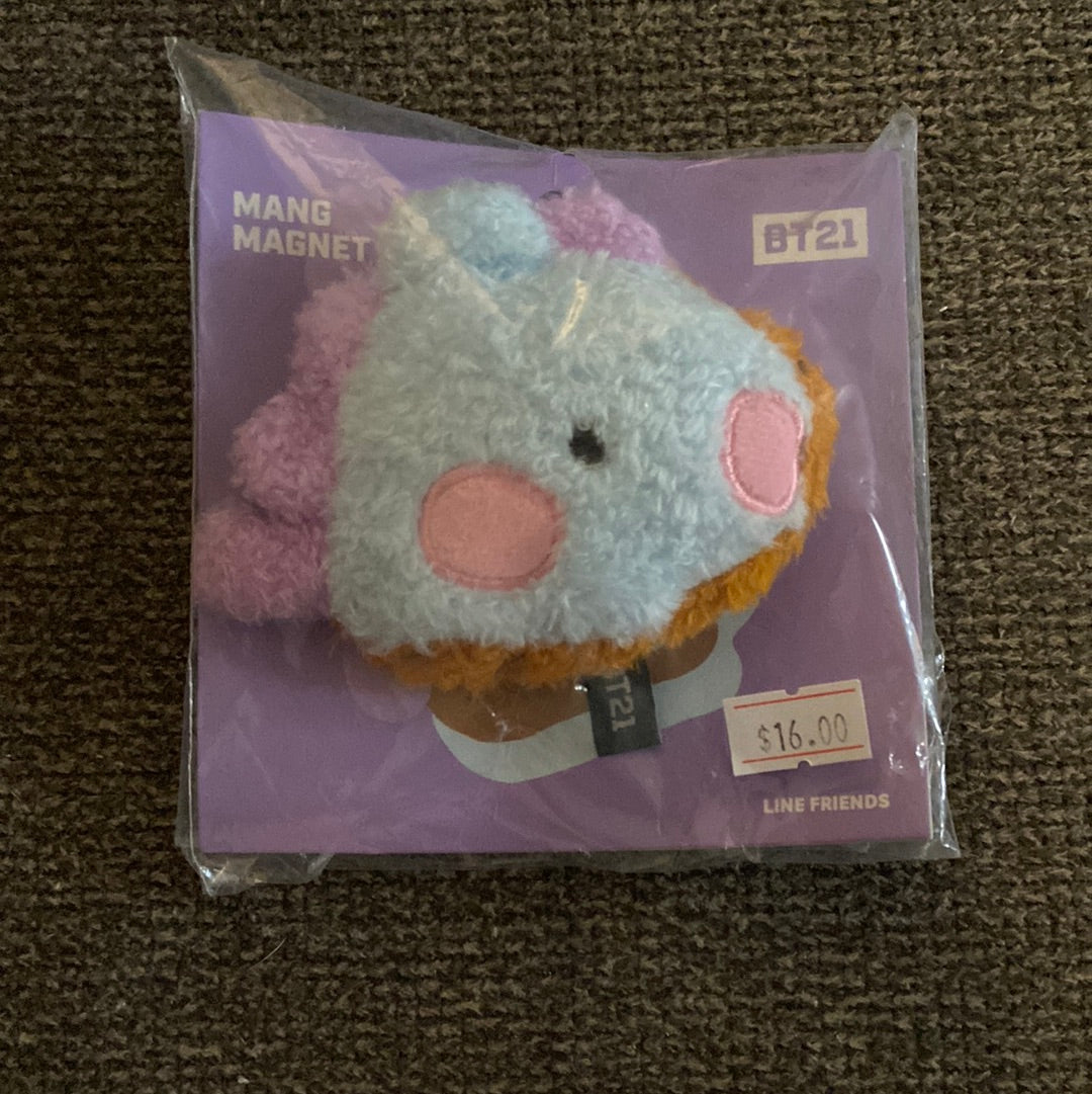 BT21 macaron plush magnet