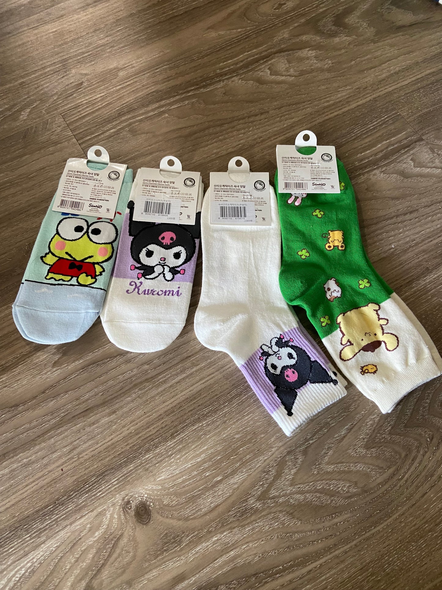 Sanrio inspired socks