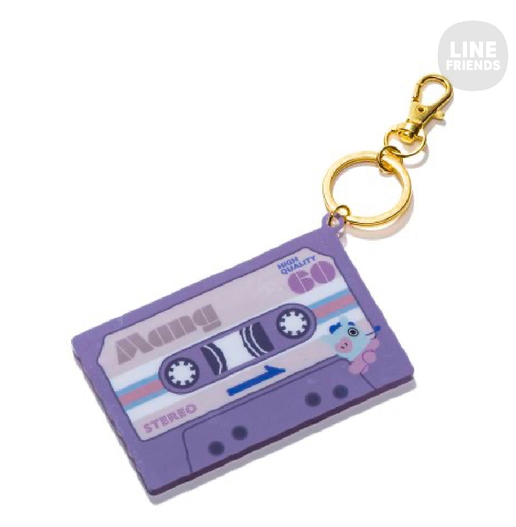 BT21 Cassette Keychain