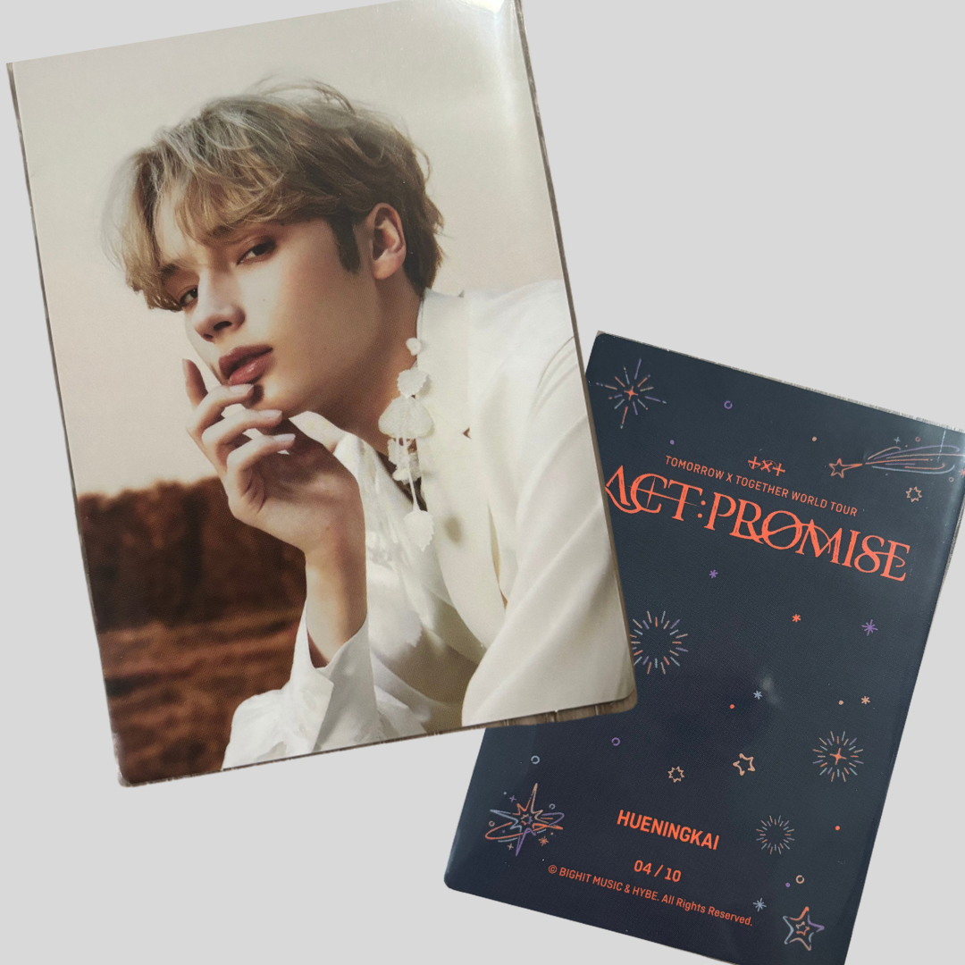 Tomorrow by Together (TXT) Act:Promise Tour merch Photo cards