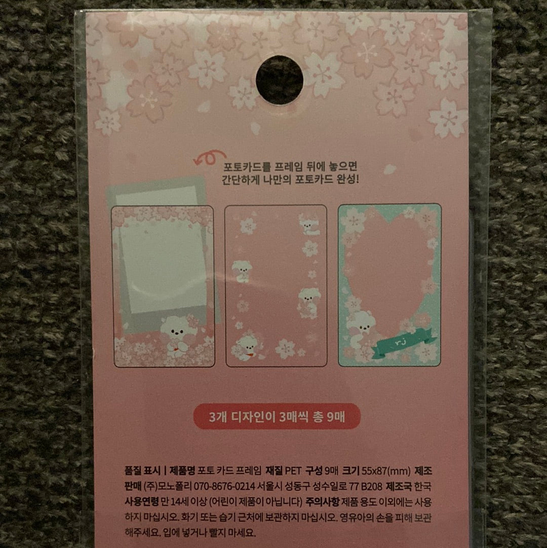 BT21 cherry blossom pc frames