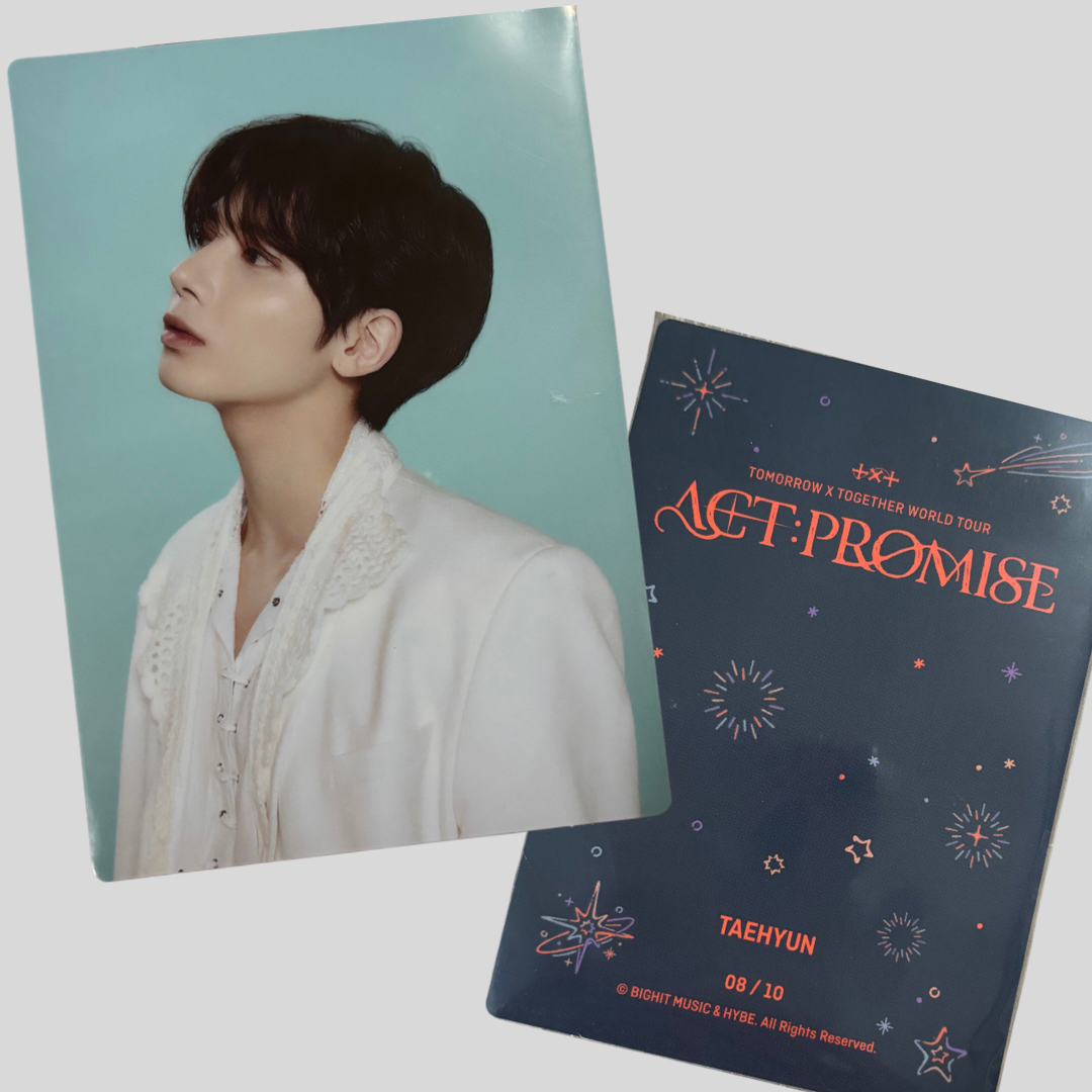 Tomorrow by Together (TXT) Act:Promise Tour merch Photo cards