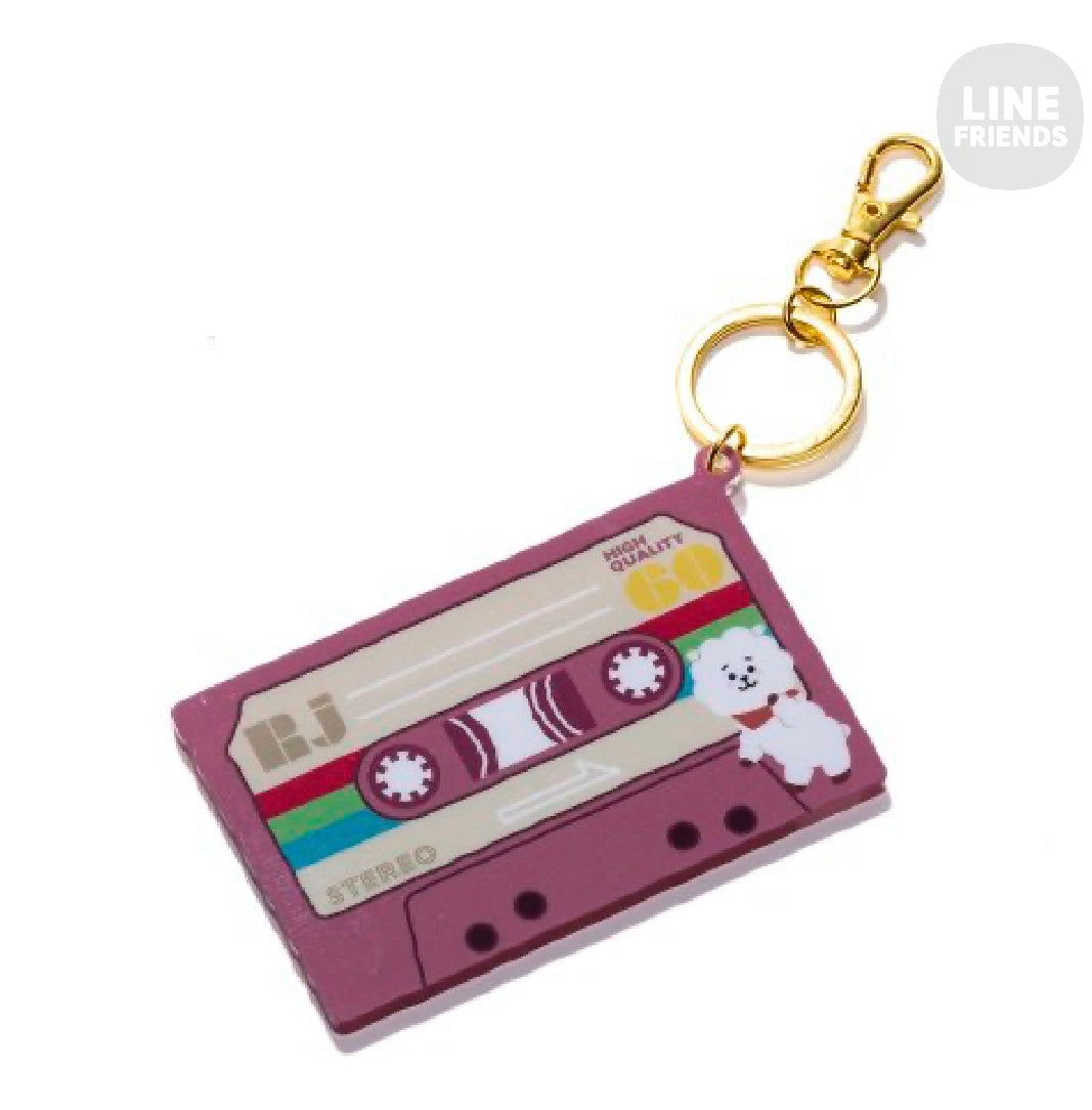 BT21 Cassette Keychain