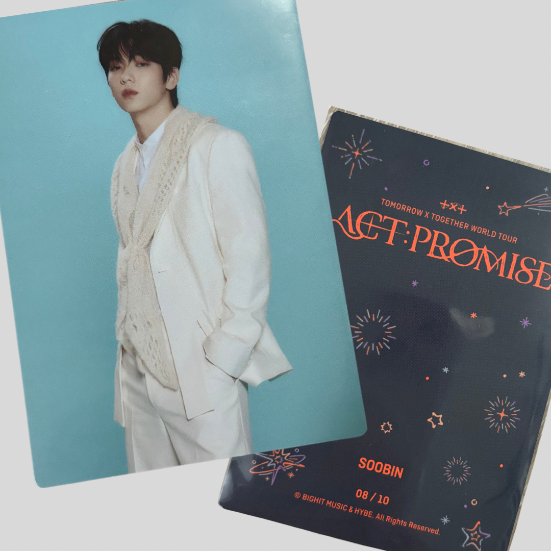 Tomorrow by Together (TXT) Act:Promise Tour merch Photo cards