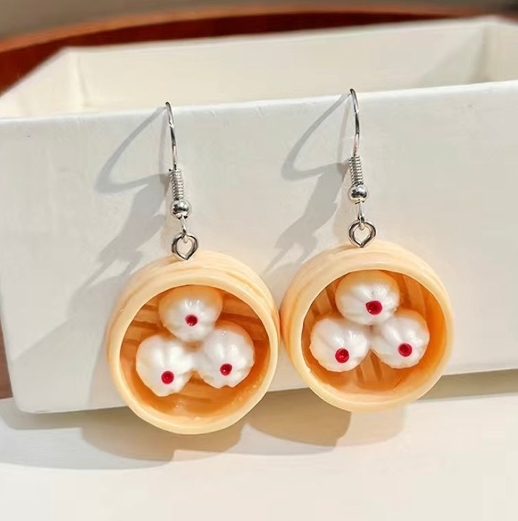 Dumpling earrings