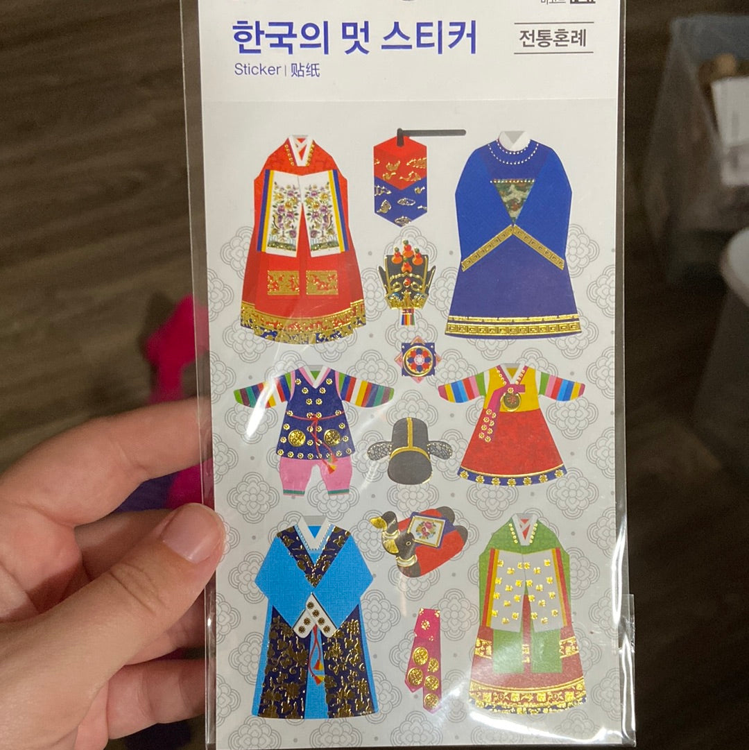 Korea Misc Sticker Pack