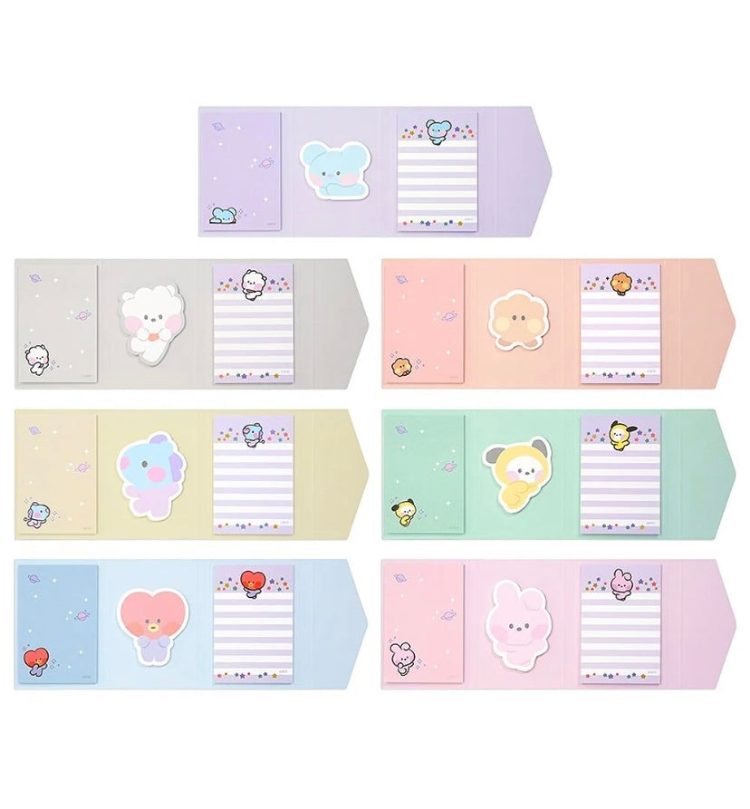 BT21 Sticky Memos