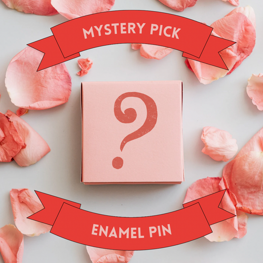 Mystery pick Enamel Pin