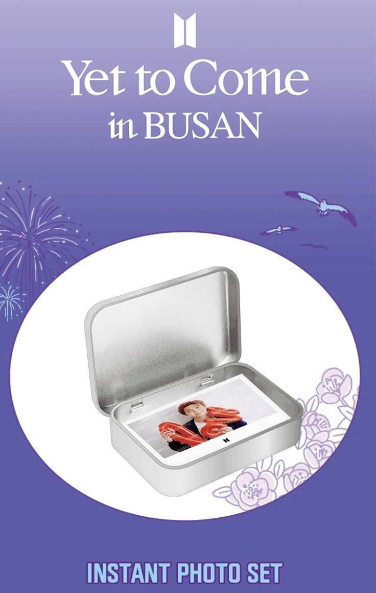 BTS Busan Yet to Come Instant Photo set