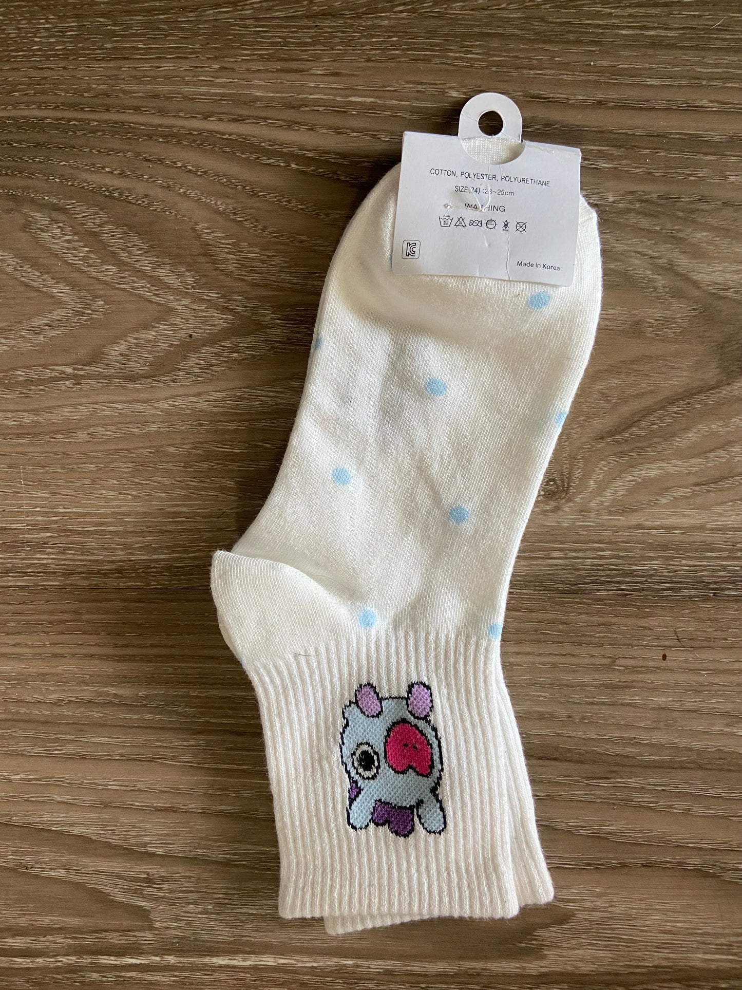 Bt21 inspired crew socks