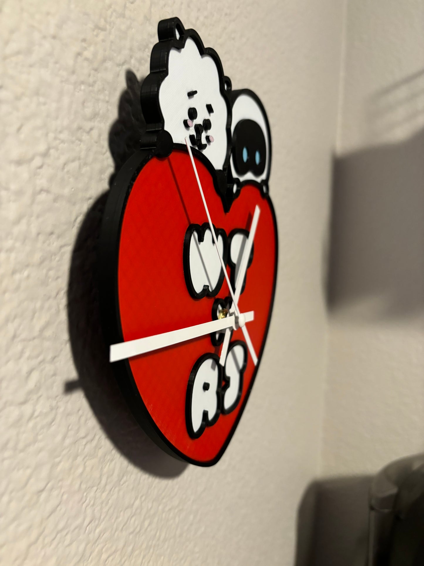 BT21 custom designed clock