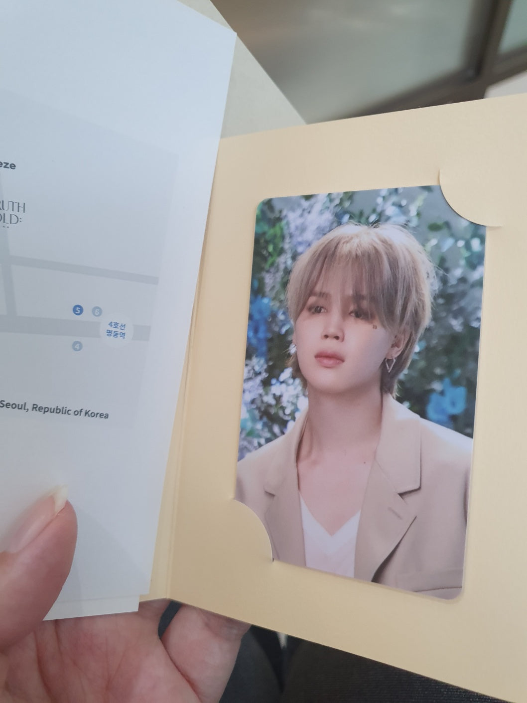 Jimin Truth untold Hybe exhibit merch preorder