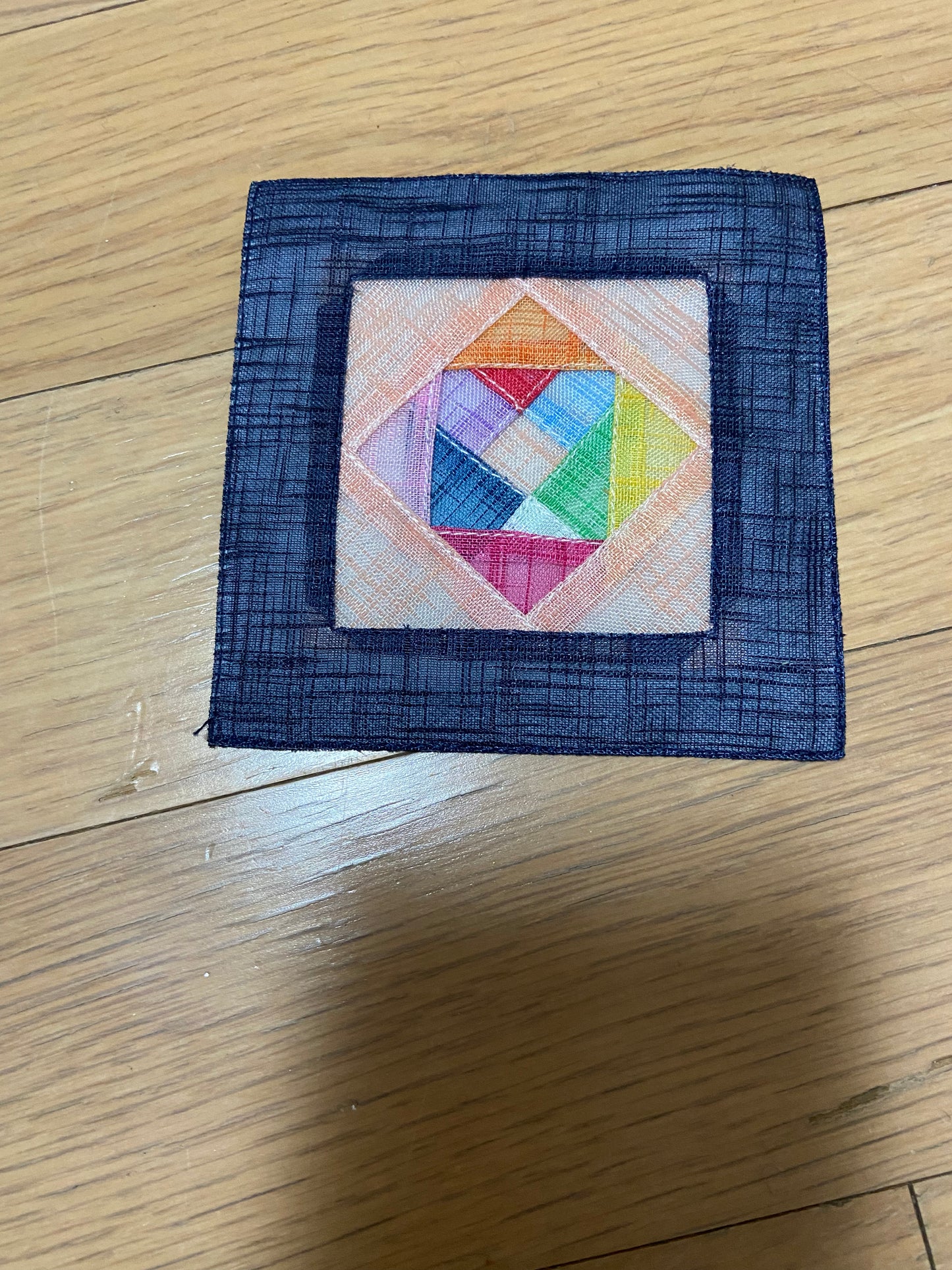 Korean traditional pattern fabric coaster