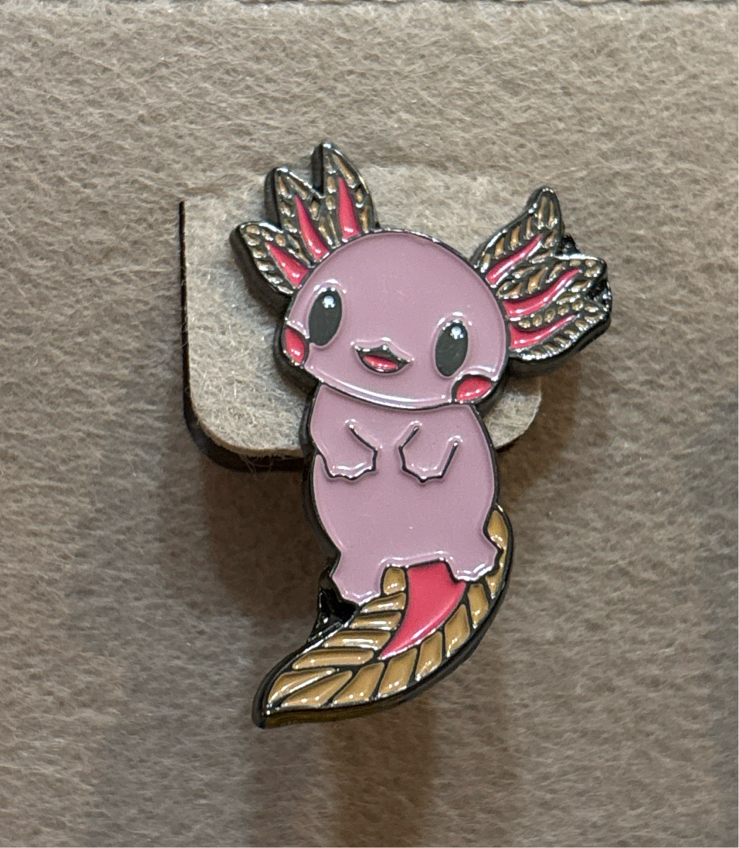 Axolotl Pin