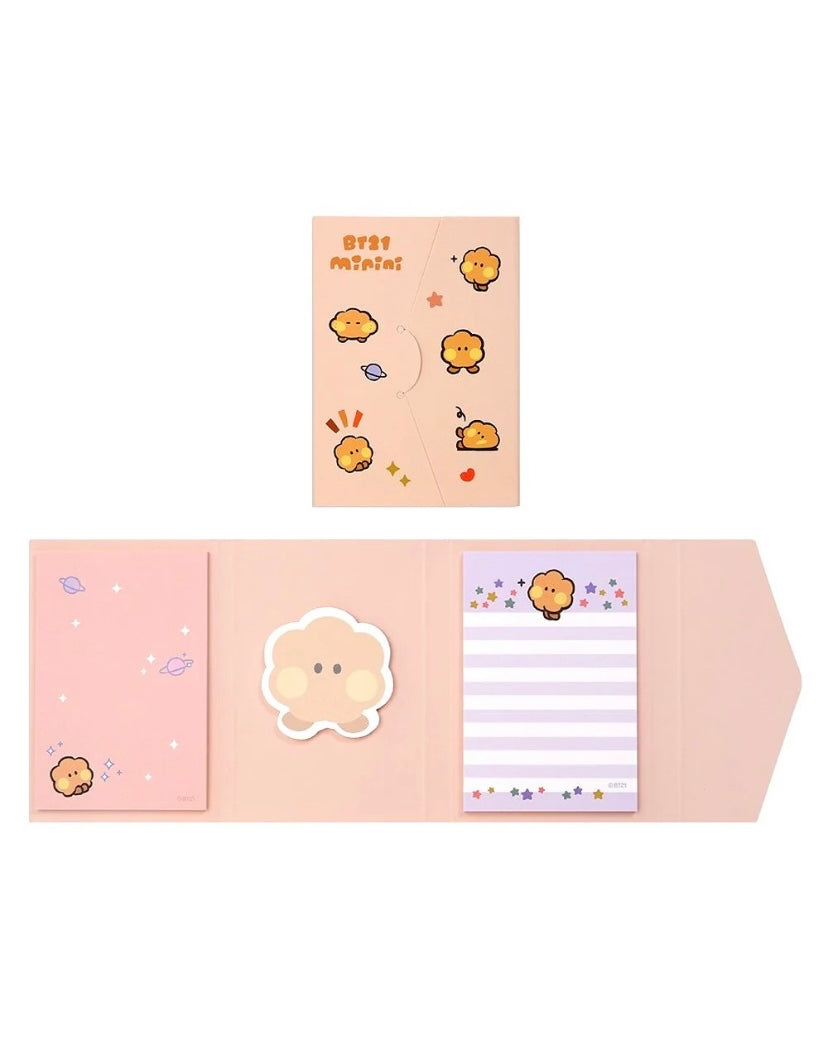 BT21 Sticky Memos