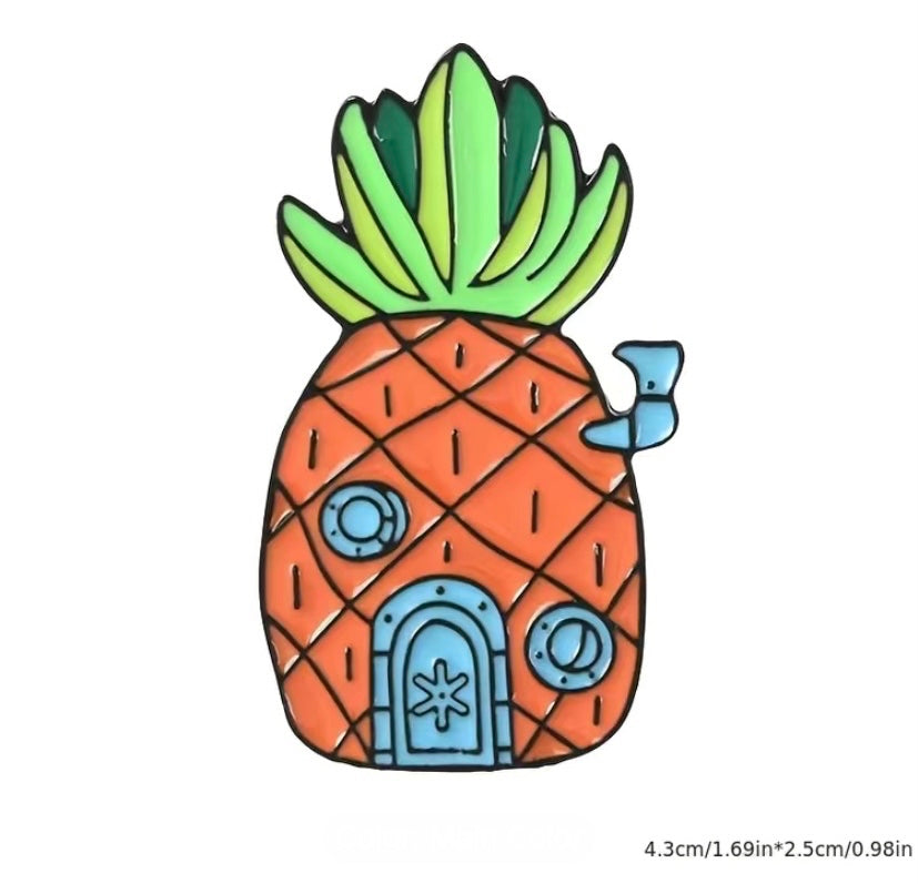 SpongeBob pineapple house pin