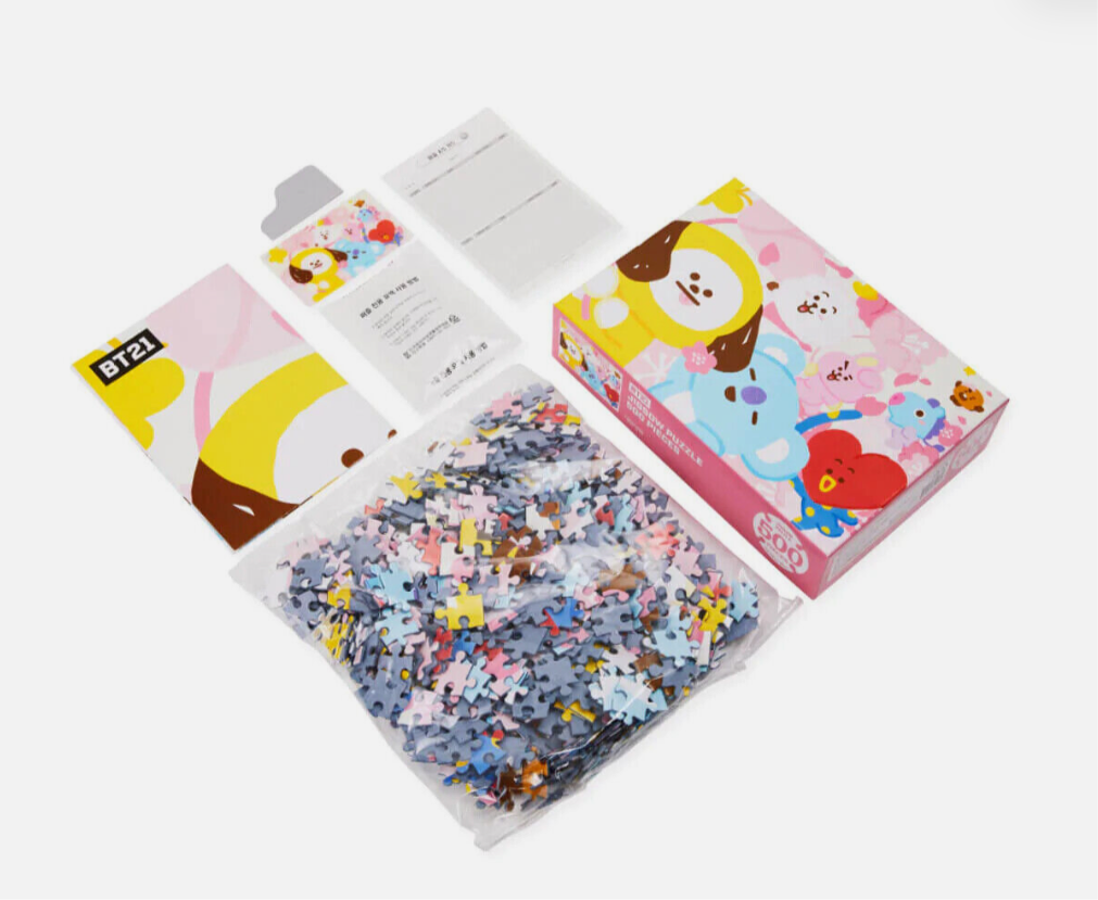 BT21 Spring Cherry Blossom 500 pcs Jigsaw Puzzle