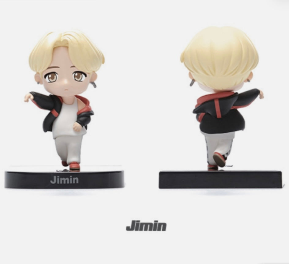 BTS Tiny Tan Mic Drop figures