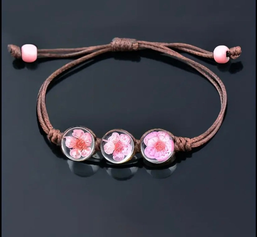 Cherry blossom bracelet