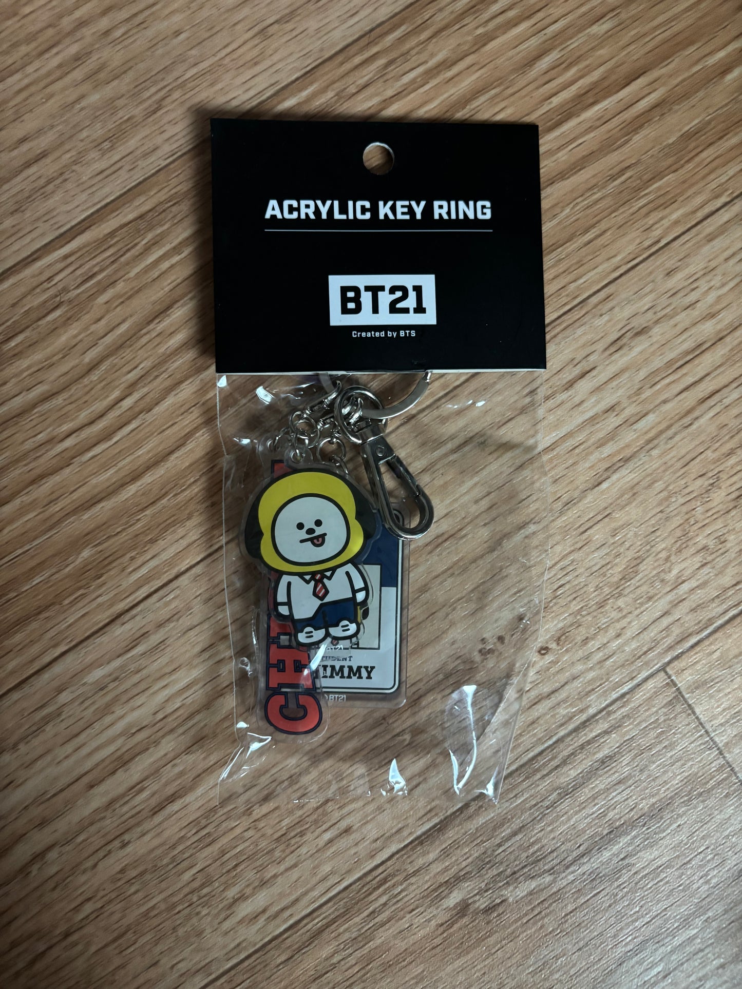 BT21 Chimmy student keychain