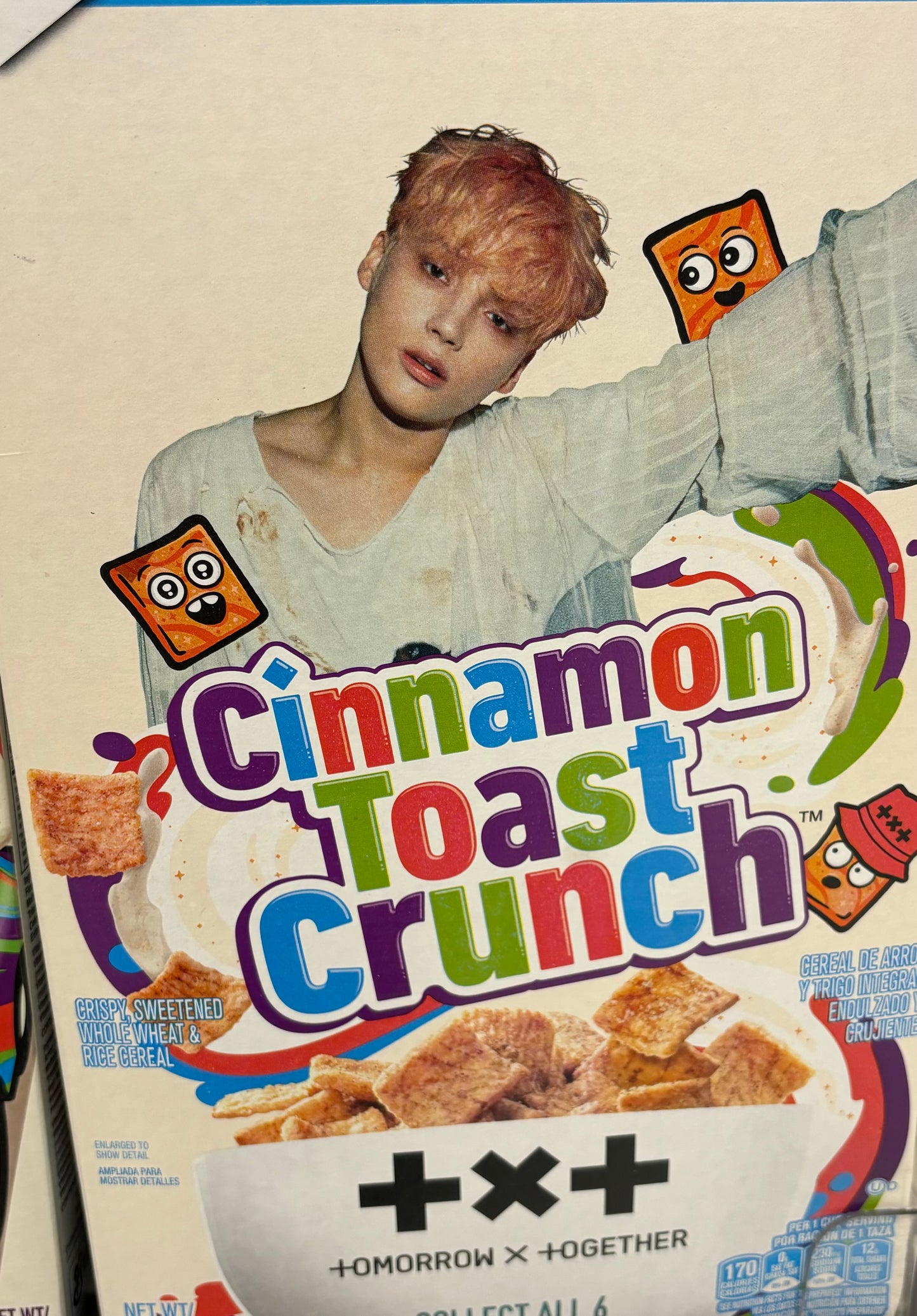 Txt cereal boxes