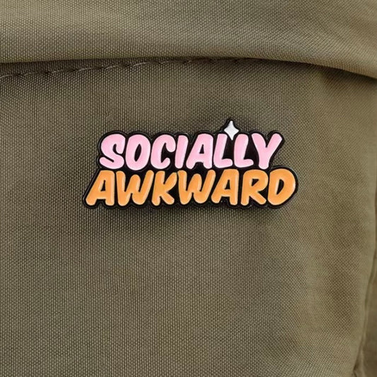 Socially awkward pin